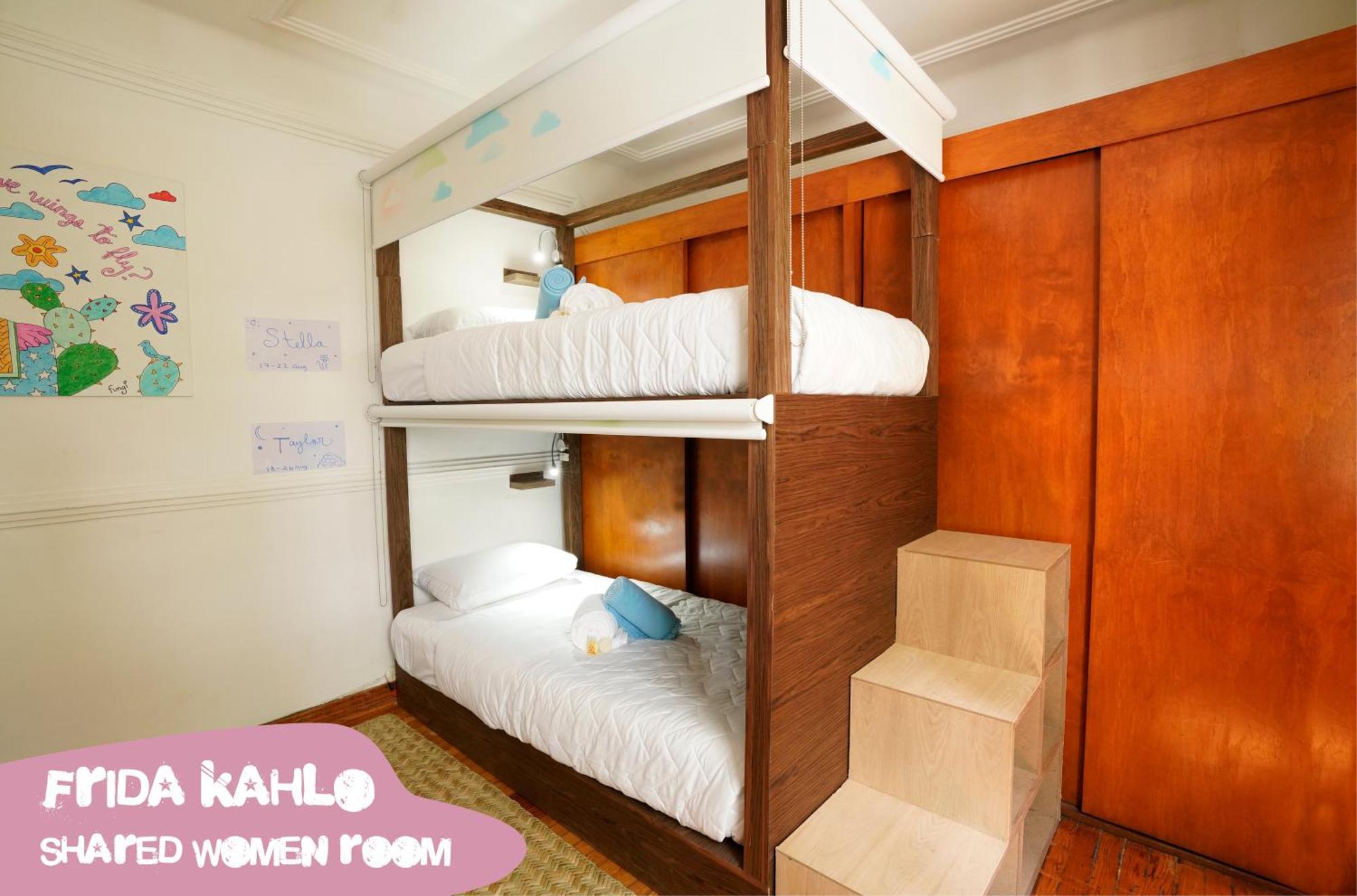 Hostal Fungi Casa Rosa 墨西哥城 外观 照片